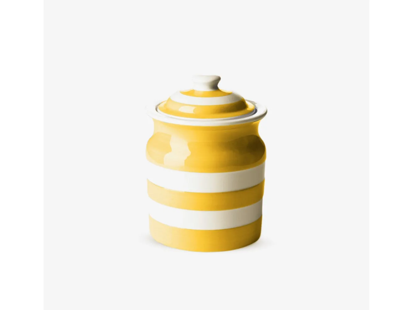 Cornishware Storage|Storage Jars-Yellow Storage Jar 84cl