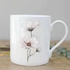 Toasted Crumpet Flowers & Garden-Cosmos Bone China Mug Boxed