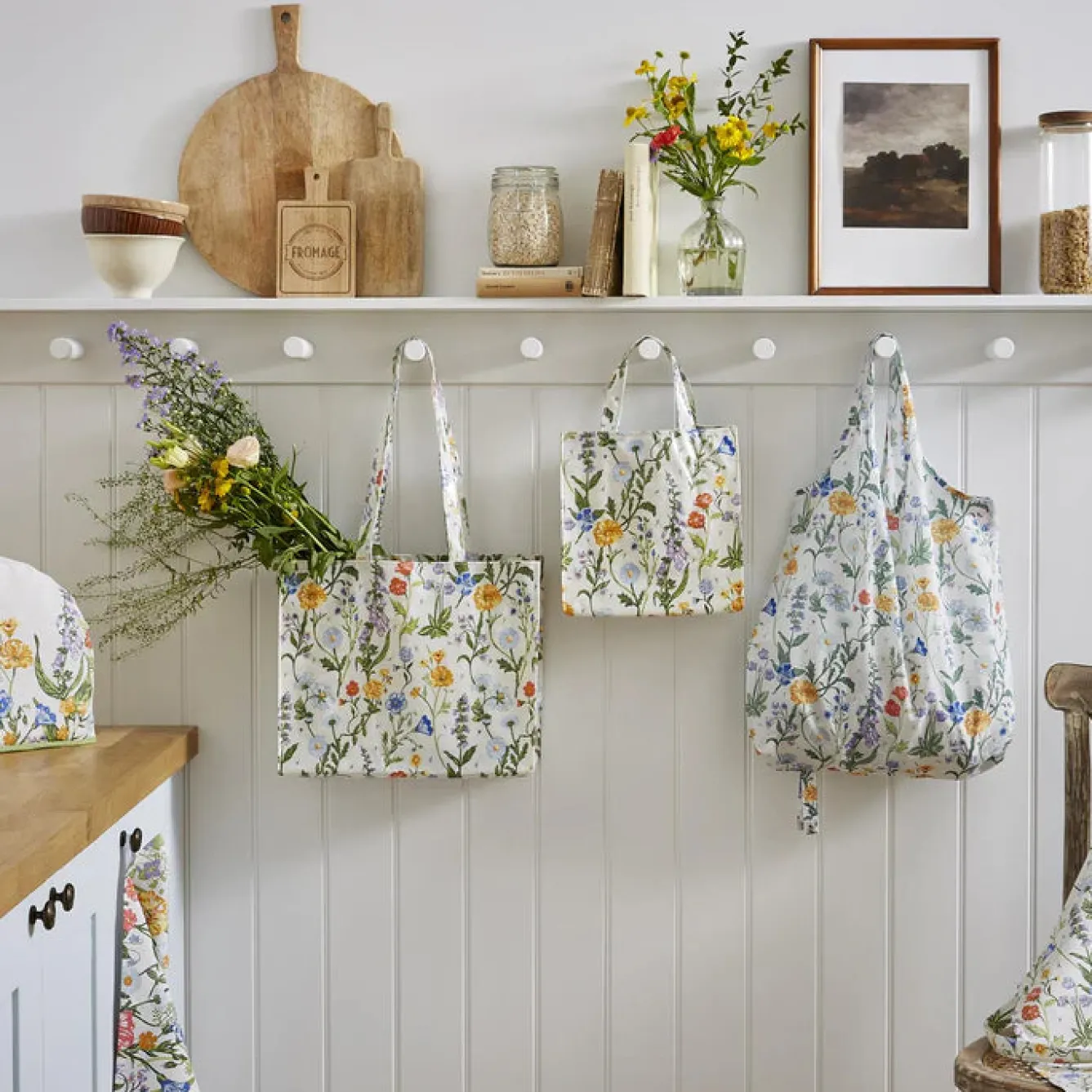 Ulster Weavers Bags-Cottage Garden Packable Bag