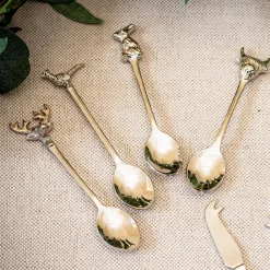 Selbrae Tea-Country Animals Spoons Set of 4