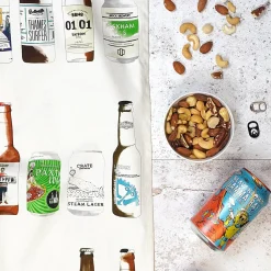 Corinne Alexander Father's Day|Tea-Craft Beer Tea Towel by