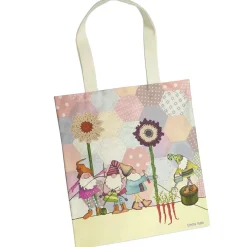 Emma Ball Crafts|Bags-Crafting Gnomes Canvas Tote Bag