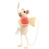 Sew Heart Felt Valentine's Day|Children-Cupid Angel Felt Mouse