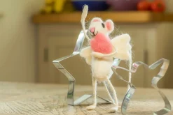 Sew Heart Felt Valentine's Day|Children-Cupid Angel Felt Mouse