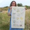 Poppy Treffry Tea|Tea Towels-Cups and Mugs Tea Towel