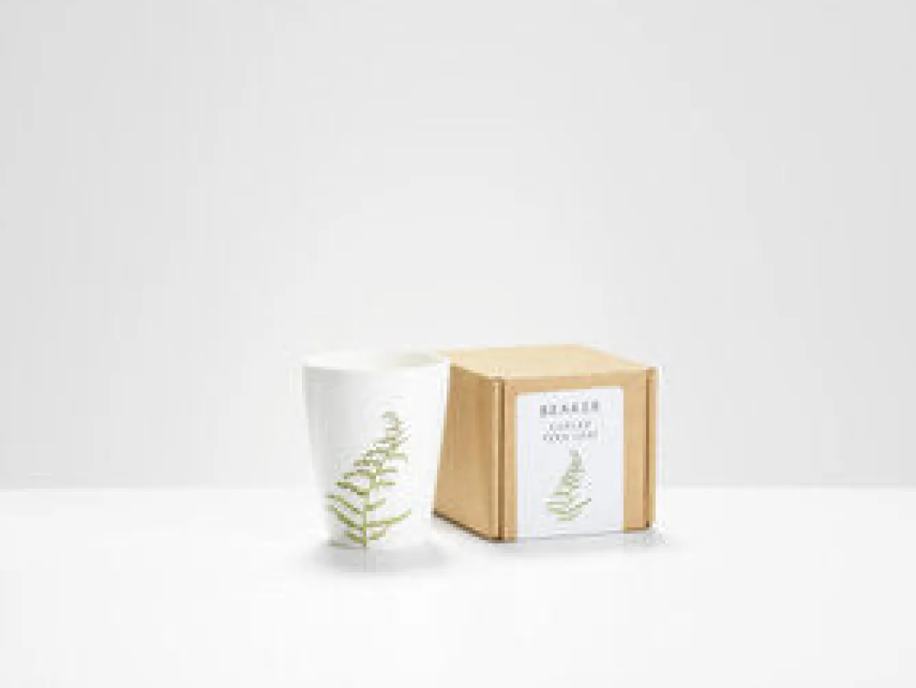 Helen Beard Flowers & Garden-Curled Fern Beaker