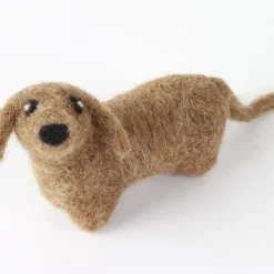 Hawthorn Handmade Crafts|Children-Dachshund Mini Felting Kit