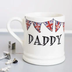 Sweet William Father's Day|Great Britain-Daddy with Bunting Mug