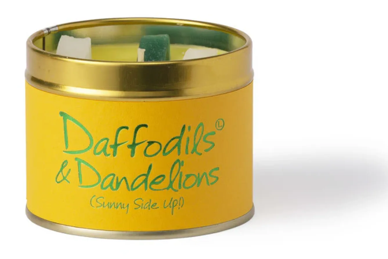 Lily-Flame Home Fragrance-Daffodils & Dandelions Scented Candle
