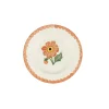 Emma Bridgewater Plates-Dahlia Hand-Stamped  6 1/2 inch Plate