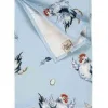 Jane Abbott Designs Tea|Tea-Dancing Hen Blue Cotton Tea Towel