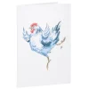 Jane Abbott Designs Greeting Cards-Dancing Hen Greeting Card