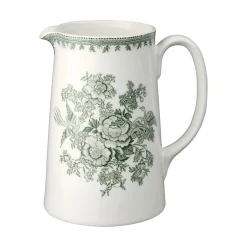 Burleigh Jugs-Dark Green Asiatic Pheasants Medium Tankard Jug