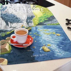 Town Towels Tea|Tea Towels-Derbyshire - Chee Dale Tea Towel