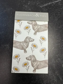 Thornback & Peel Stationery-Dog & Daisy Mini Notepad