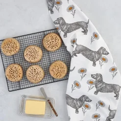 Thornback & Peel Tea|Tea Towels-Dog & Daisy Tea Towel