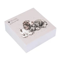 Wrendale Designs Stationery-Dog Sticky Notes - Growing Old Together