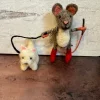 Sew Heart Felt Children-Dog Walker Felt Mouse with Westie