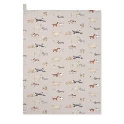 Sophie Allport Tea|Tea Towels-Doggy Daycare Tea Towel