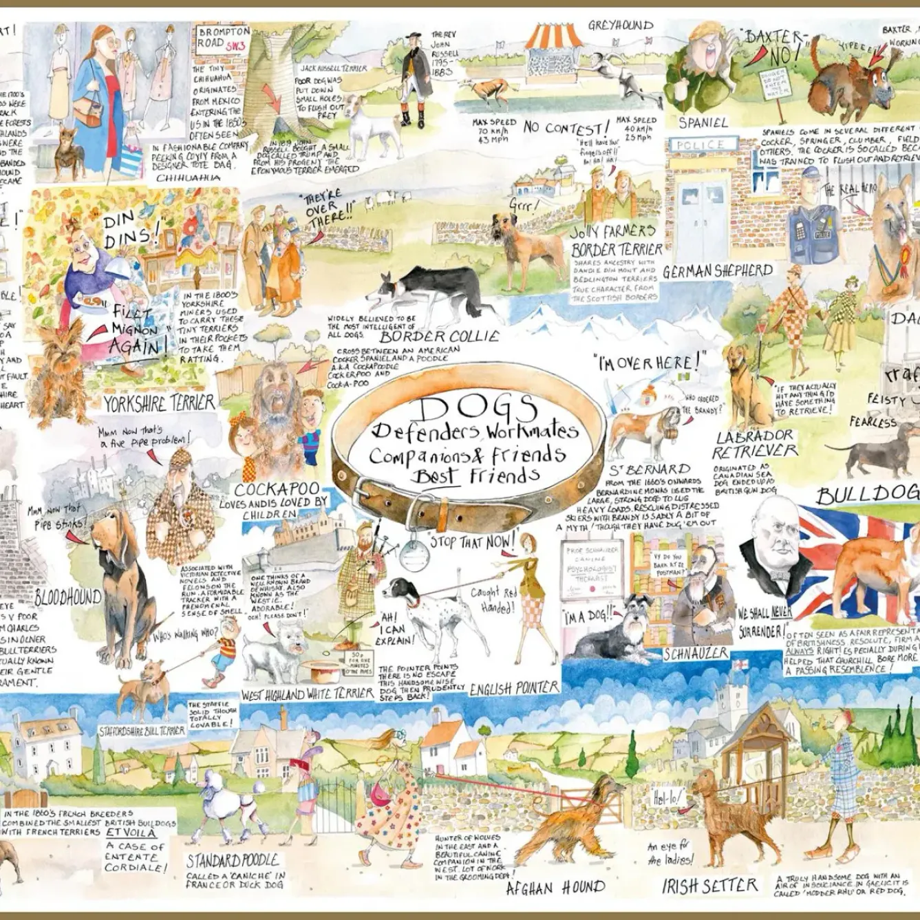 All Jigsaw Puzzles Puzzles|Children-Dogs 1000 Piece Jigsaw Puzzle