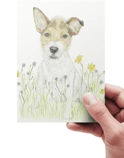 Jen Winnett Greeting Cards-Dora the Explorer Blank Greetings Eco Card