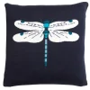 Sophie Allport Pillows & Throws-Dragonfly Knitted Statement Pillow
