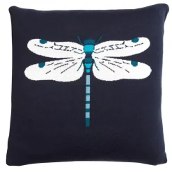 Sophie Allport Pillows & Throws-Dragonfly Knitted Statement Pillow