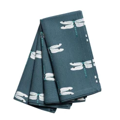 Sophie Allport Tea-Dragonfly Napkins  - Set of 4