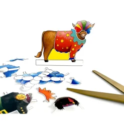 Yeti Greeting Cards|Crafts-Dress a Highland Cow Birthday Card