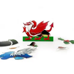Yeti Christmas|Greeting Cards-Dress a Welsh Dragon Christmas Card