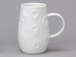 Repeat Repeat Flowers & Garden-Droplet Pebble Mug