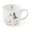 Wrendale Designs Animals|Animals-'Duck Love' Duck Small Bone China Mug (11oz)