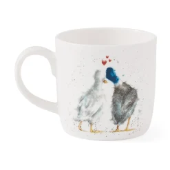 Wrendale Designs Animals|Animals-'Duck Love' Duck Small Bone China Mug (11oz)