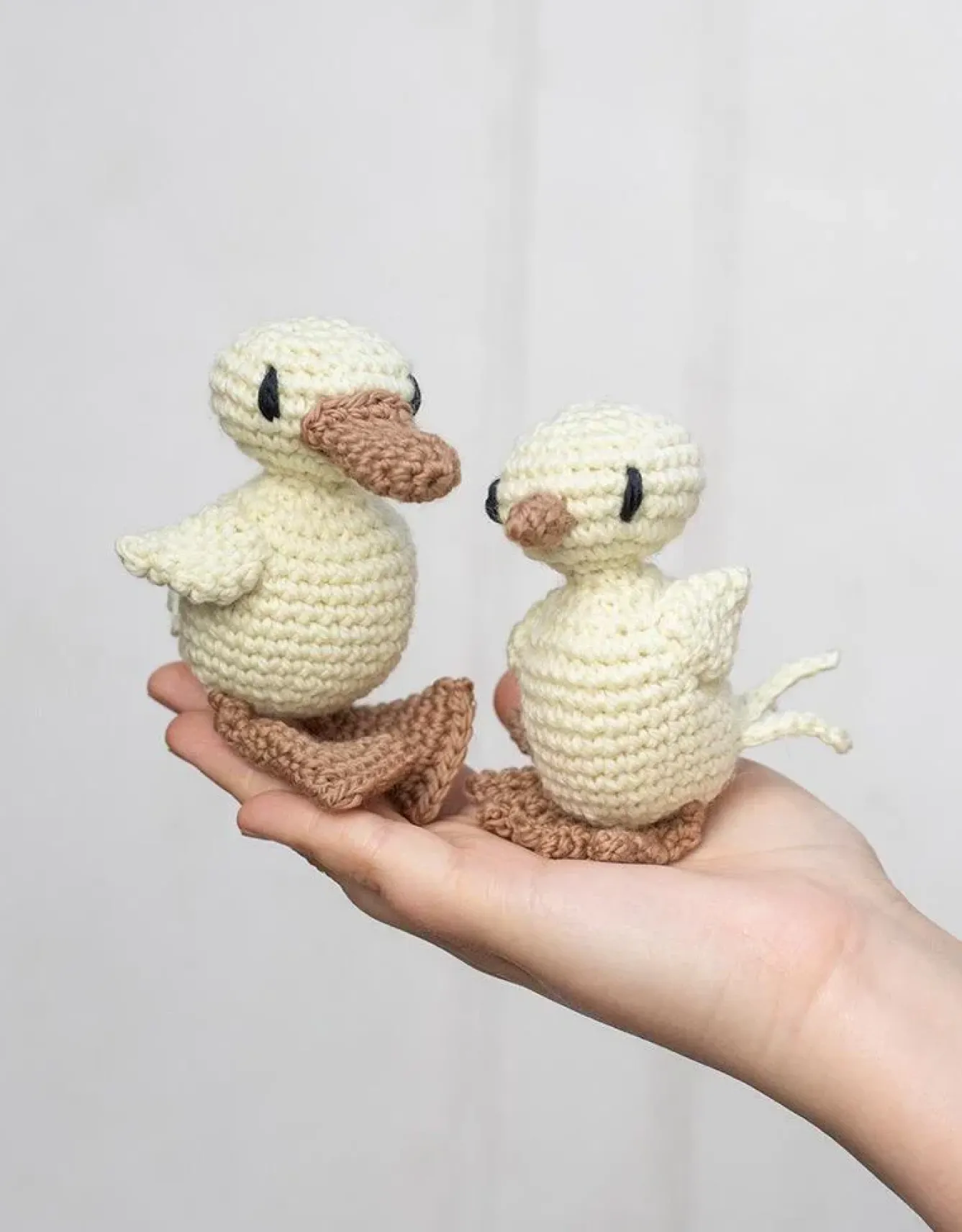 Toft Crafts Crafts-Duckling and Chick Crochet Kit