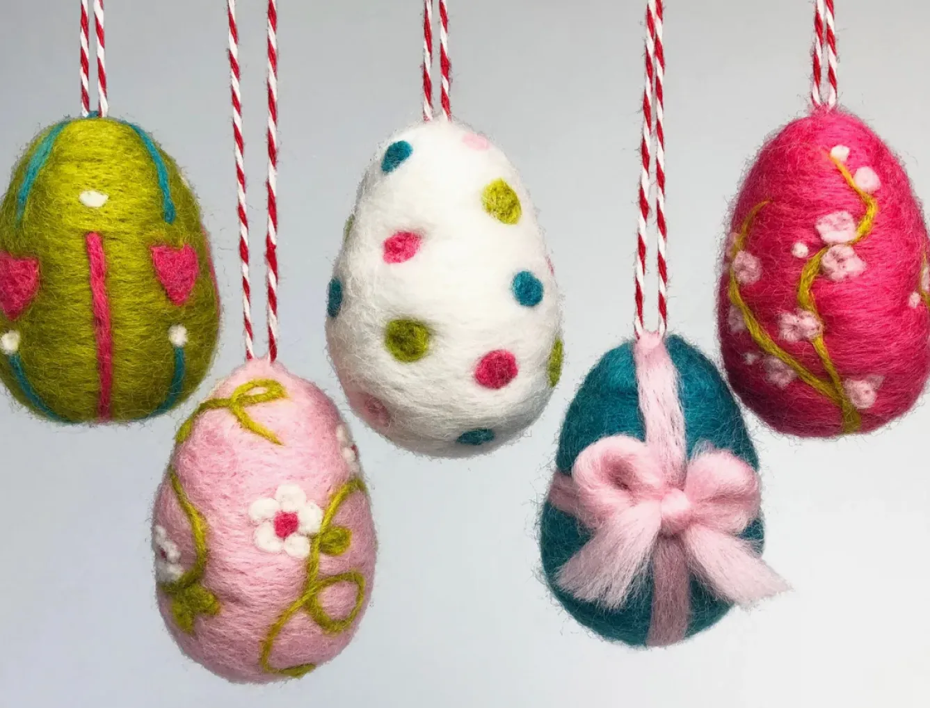 Bergin & Bath Crafts-Easter Eggs Needle Felting Kit