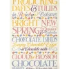 Emma Bridgewater Easter-Easter Toast Mini Eggs Tea Towel