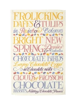 Emma Bridgewater Easter-Easter Toast Mini Eggs Tea Towel