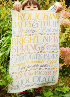 Emma Bridgewater Easter-Easter Toast Mini Eggs Tea Towel