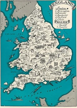 Madame Treacle Greeting Cards-England & Wales 1930 Greetings Card