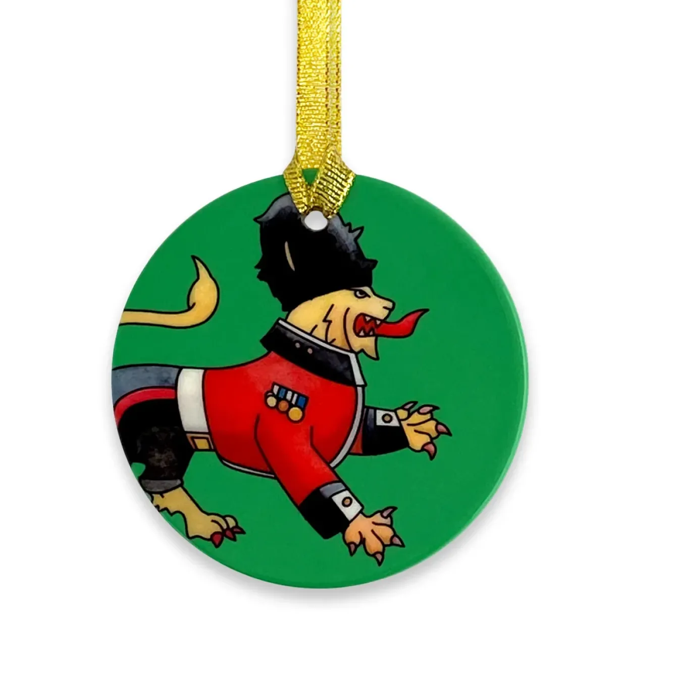 Yeti Christmas Decorations|Christmas-English Lion Tree Decorations