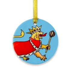 Yeti Christmas Decorations|Christmas-English Lion Tree Decorations