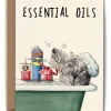 Bewilderbeest Greeting Cards-Essential Oils Greetings Card