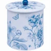 Sanderson Storage Caddies|Storage-Etchings and Roses Biscuit Barrel