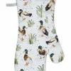 Ulster Weavers Oven Gloves/Mitts-Farmhouse Ducks Gauntlet