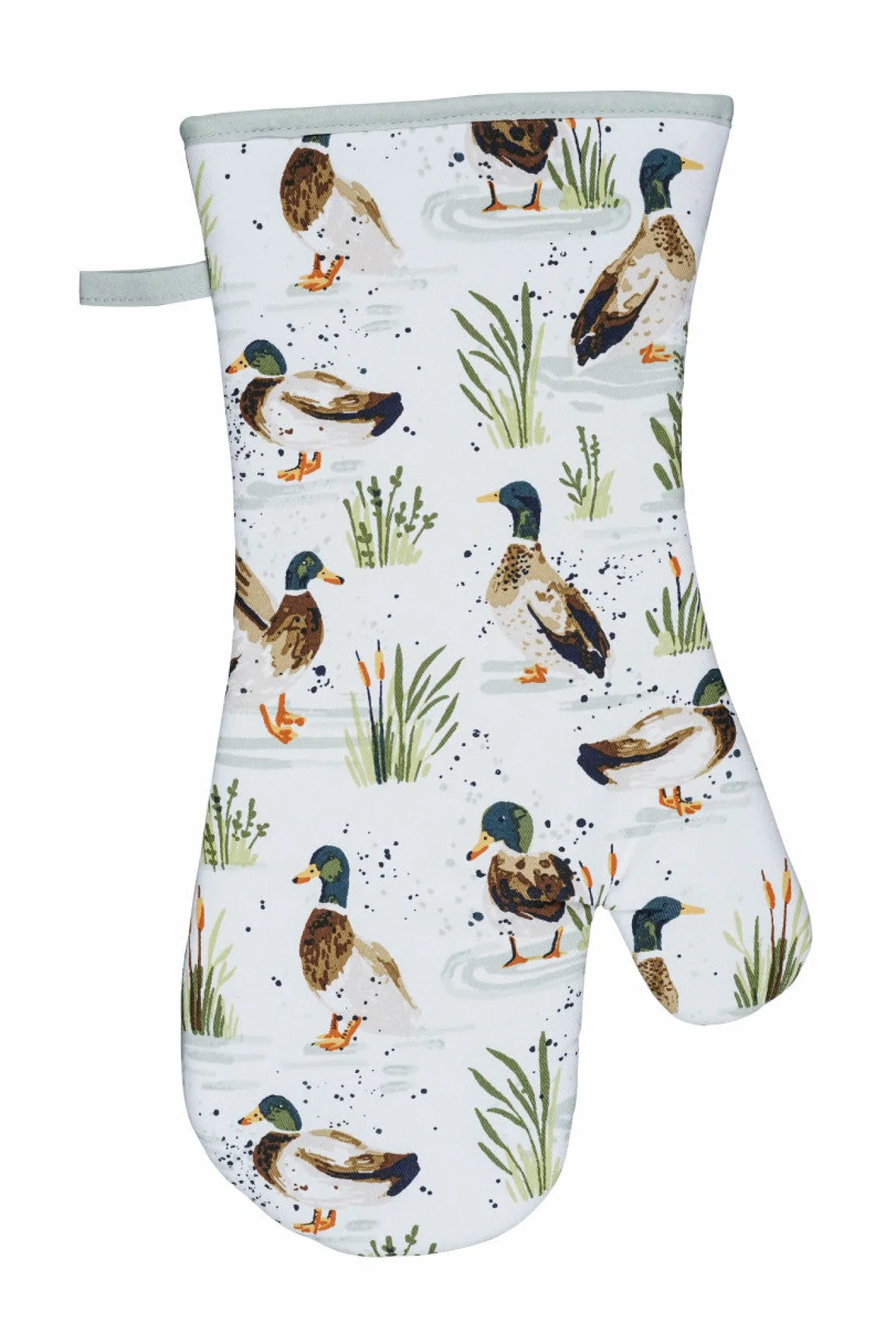 Ulster Weavers Oven Gloves/Mitts-Farmhouse Ducks Gauntlet