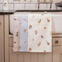 Wrendale Designs Tea|Tea Towels-'Farmyard Friends' Farmyard Animal Tea Towel