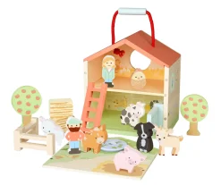 Orange Tree Toys Children-Farmyard Play Set