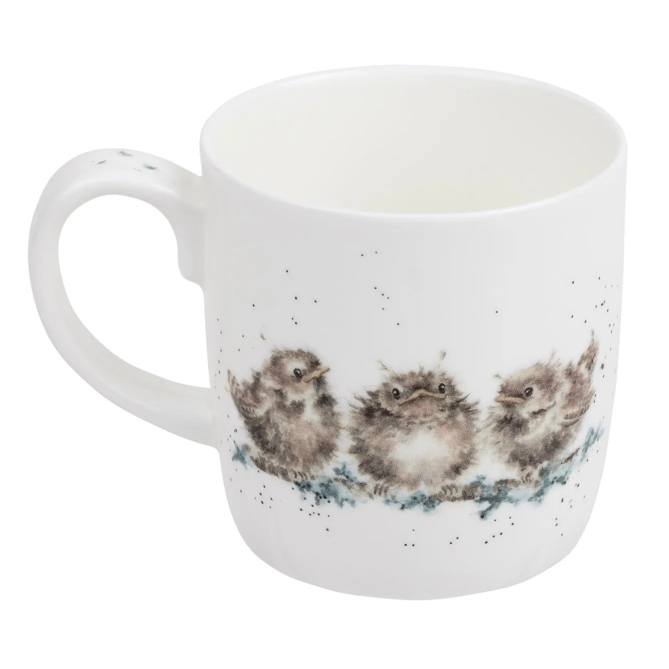 Wrendale Designs Animals|Animals-'Feather Your Nest' Bird Bone China Mug (14oz)