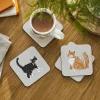 Ulster Weavers Coasters-Feline Friends Coasters - Set of 4
