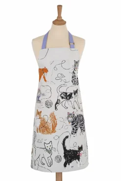 Ulster Weavers Aprons-Feline Friends Cotton Apron